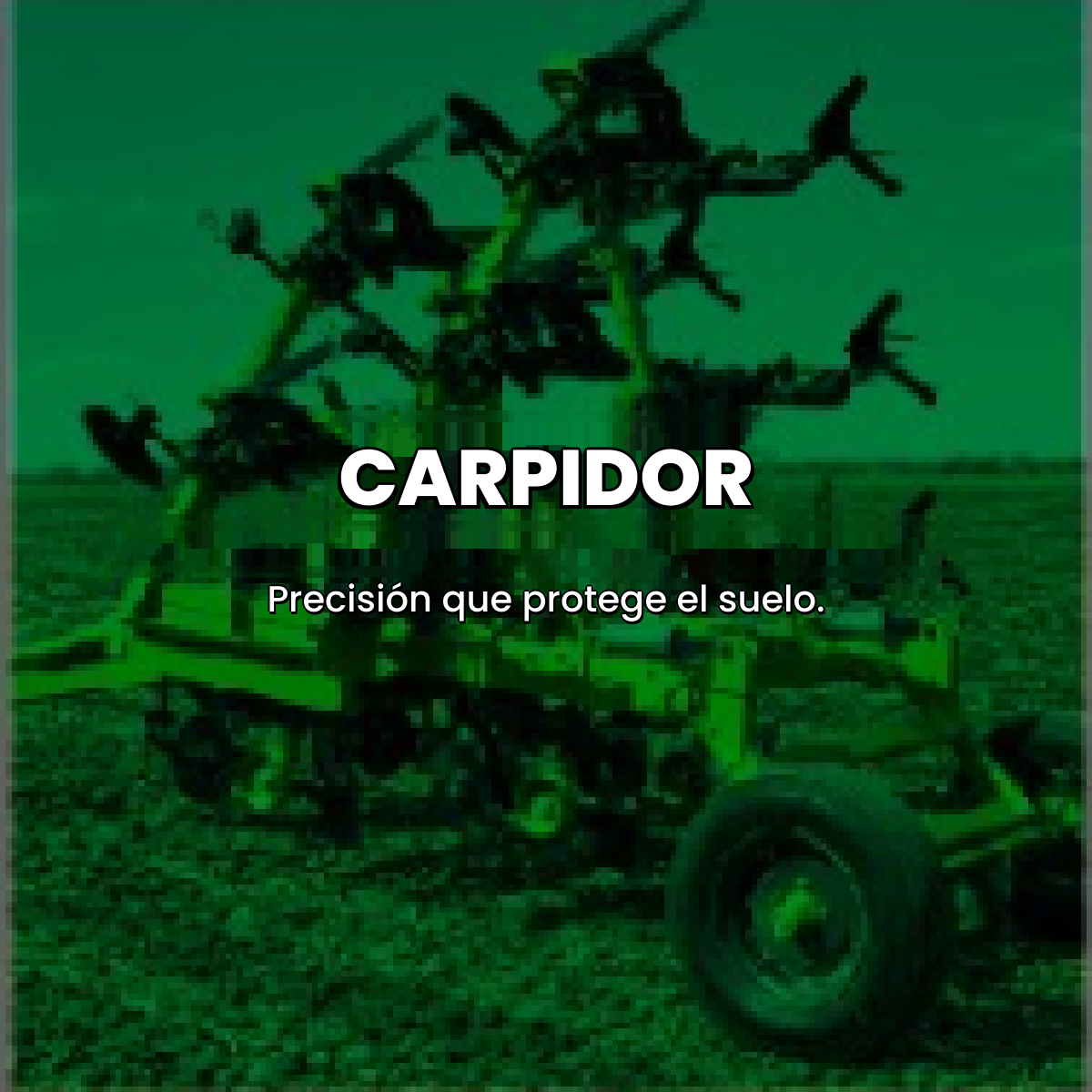 CARPIDOR - Precisión que protege el suelo